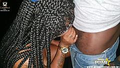 Morena gostosa no gangbang group brunette banging