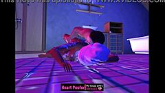 Pulled out of the shower onto the bathroom floor