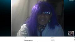 Carol banderas mexicana en webcam