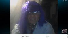 Carol banderas mexicana en webcam