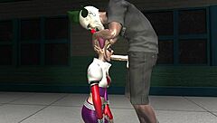 I love Harley's deepthroat and facial, xray style