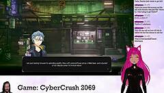 lewdneko, what are you doing with big tits in cybercrush 2069?