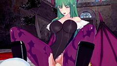 Morrigan Sends Us To 3D World For Fucking Fantasy