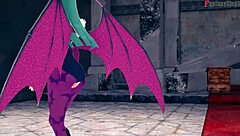 Morrigan Sends Us To 3D World For Fucking Fantasy