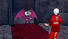 Morrigan Sends Us To 3D World For Fucking Fantasy