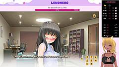 LewdNeko feels intense passion playing Love Cubed part 4