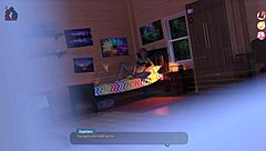 Helping those hotties in the anime game, what a wild scene.