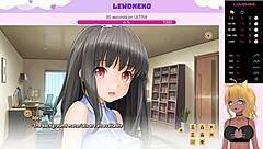 LewdNeko feels intense passion playing Love Cubed part 4