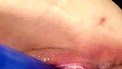 solo masturbation session with homemade raw energy