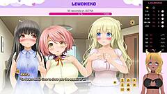 LewdNeko feels intense passion playing Love Cubed part 4