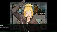 Boldly enter the cathedral to ravage half-naked blonde goddesses