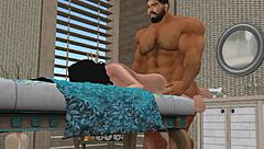 I can’t believe how Cam Heyward’s huge dick gets massaged inch by inch!