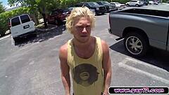 Blonde muscle surfer dude!