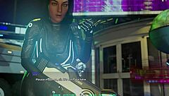 Hot Babe Dances Before Fucking in Game.