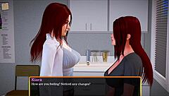 Моя новая семья 336 с рыжей в мультик игре