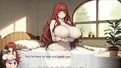 Hey, wanna see Spirit Harem hentai game ep 2 with redhead’s wet creampie?