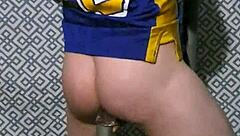 素人ゲイオナニーでアナルにディルドブチ込み！