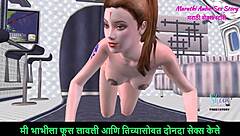 Teen Girl's Sexy Airplane Poses and Fingering