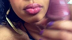 Boquete punheta turns into intense blowjob