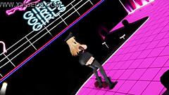 Watch Bismarck shake her big tits and ass in this explosive 3D anime hentai scene!