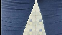 hidden cam catches mature latina ann's bathroom moment