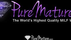 Busty MILF Anna Belle Peaks Slobbers on Monster Cock