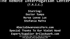 Hey, Clov Stefania Mafra got dragged to a remote center by Officer Tampa for questioning.