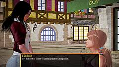 blonde gets big tits in my new family