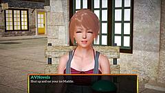 blonde gets big tits in my new family