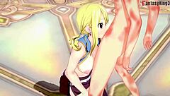 Lucy Heartfilia Sucking Deep in Fairy Tail Full Fantasy on SheerFantasyKing3