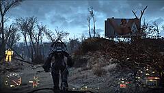 Fallout 4 Brunette Gets Banged in Power Armor