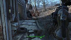 Fallout 4 Brunette Gets Banged in Power Armor