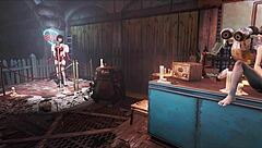 Fallout 4 Brunette Gets Banged in Power Armor