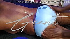 She got this spacious massage, y'know, and it included a little 18+ fingering bit too.