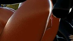 Candace dupla ágyékolást kap hentailben