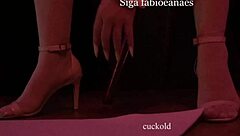 Hotwife Teases With High Heels And Pantyhose Legs