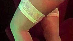 Hotwife Teases With High Heels And Pantyhose Legs