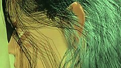 busty latina babe in 3d sucking cock