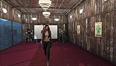 Fallout 4 fans explore fashion number 203 with special wardrobe 9 in part 1! This cute brunette 3D anime style shines.