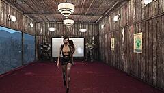 Fallout 4 fans explore fashion number 203 with special wardrobe 9 in part 1! This cute brunette 3D anime style shines.