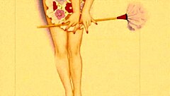 i-i love these vintage erotic drawings, they're so hot