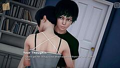 私のブルセラがワイルドなアニメアクションで恋人に変わる