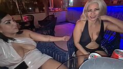 Aventuras Do Casal Mattos - Swingers Fucking in Public with Pussy Out at Party!