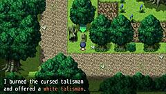 stranger masturbates to natsuki's plump body in hentai game