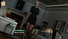 in eternum 189, characters say, 'explore this hentai game world together'