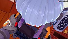 valkyrie blowjob pov contrasts with apex legends fantasy