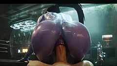 Widowmaker Overwatch Gets Her Tight Vagina Absolutely Pulverized