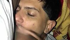 black stud from zona oeste fills my mouth with hot cum