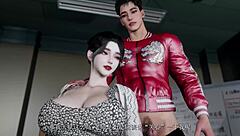 Beautiful Wife Caught in Steamy 3D Cartoon Hentai Cheating Scene.