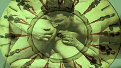 vintage cartoon illustration from antique era